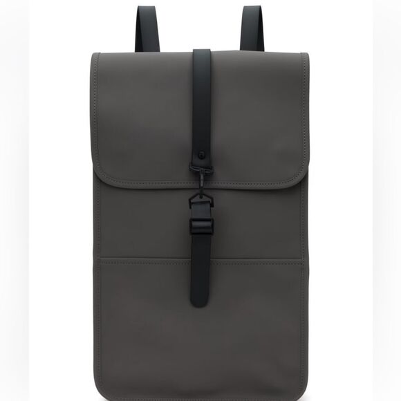 Rains Handbags - Rains Green Coated waterproof backpack NWT